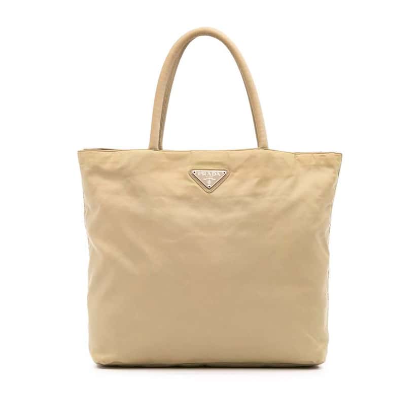 Prada Tessuto Tote Brown Good condition - Front View