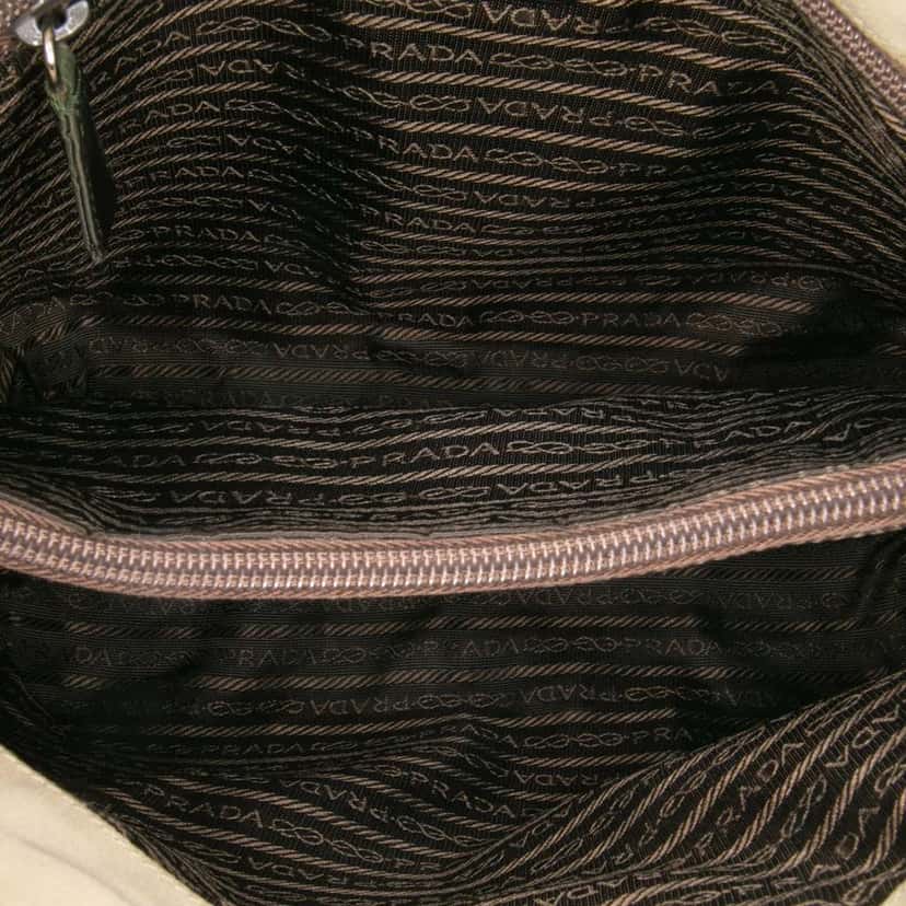 Prada Tessuto Tote Brown Good condition - Model View