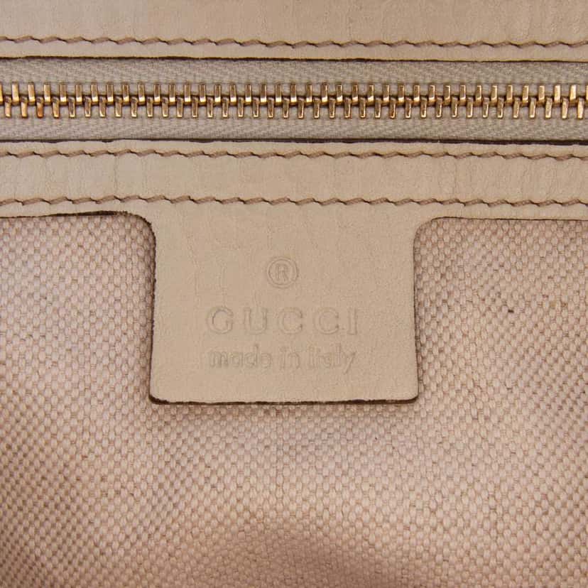 Gucci GG Canvas Bella Flap Satchel Brown Canvas Good condition - Box View