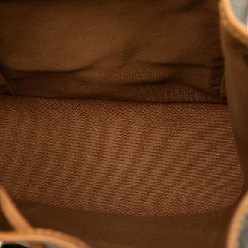 Louis Vuitton Monogram Montsouris PM Brown Good condition - Model View