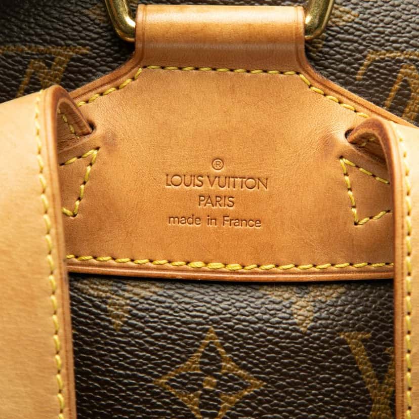 Louis Vuitton Monogram Montsouris PM Brown Good condition - Box View