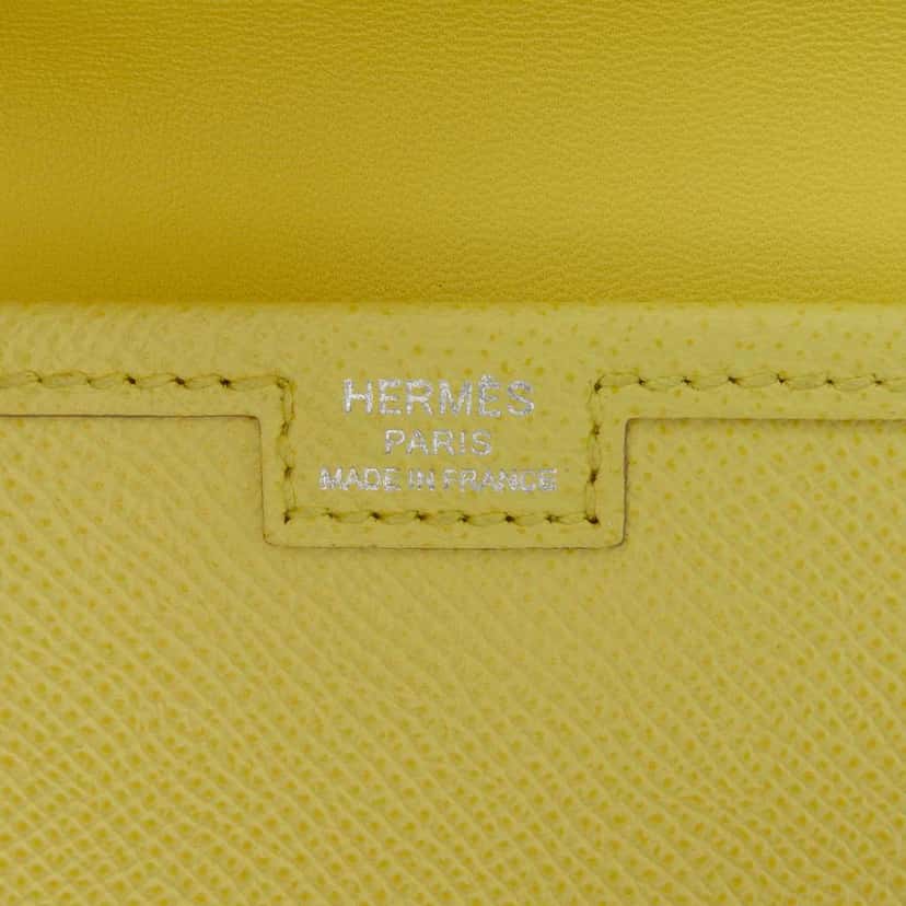 Hermès Swift Jige Elan 29 Yellow Leather Good condition - Box View