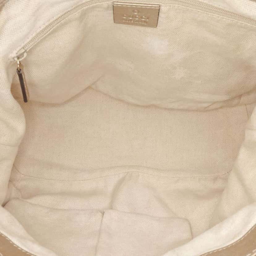 Gucci GG Canvas Sukey Satchel Brown Canvas Good condition - Model View