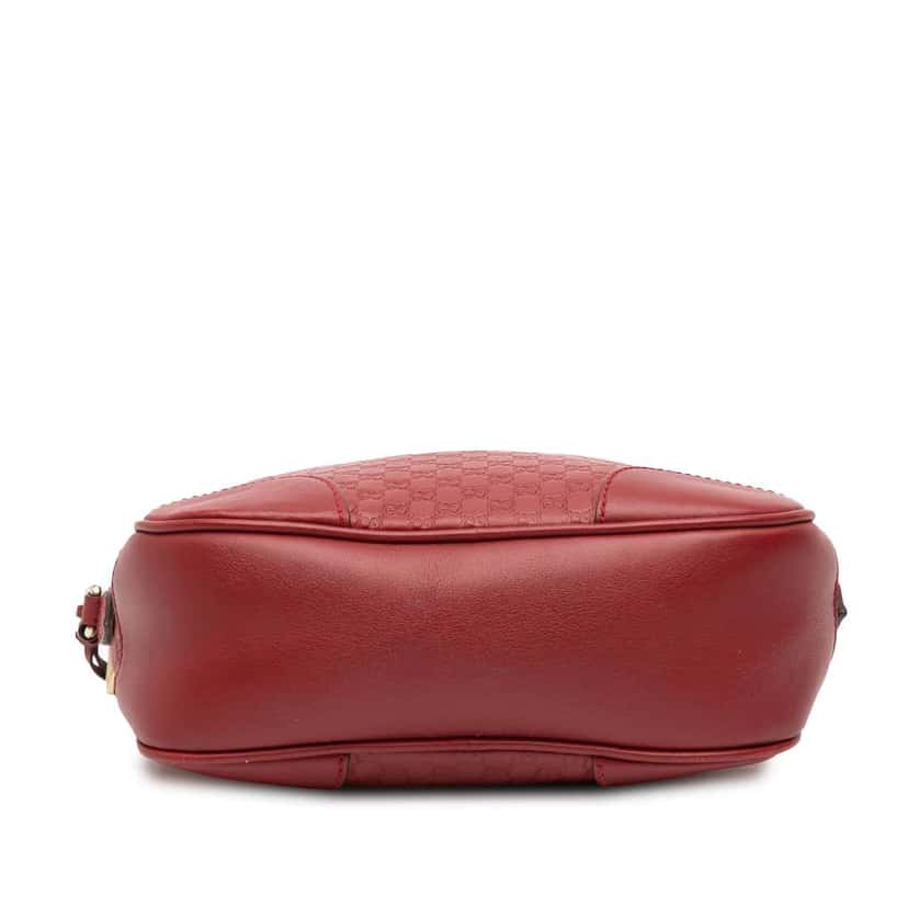 Gucci Microguccissima Bree Crossbody Red Leather Good condition - Inside View