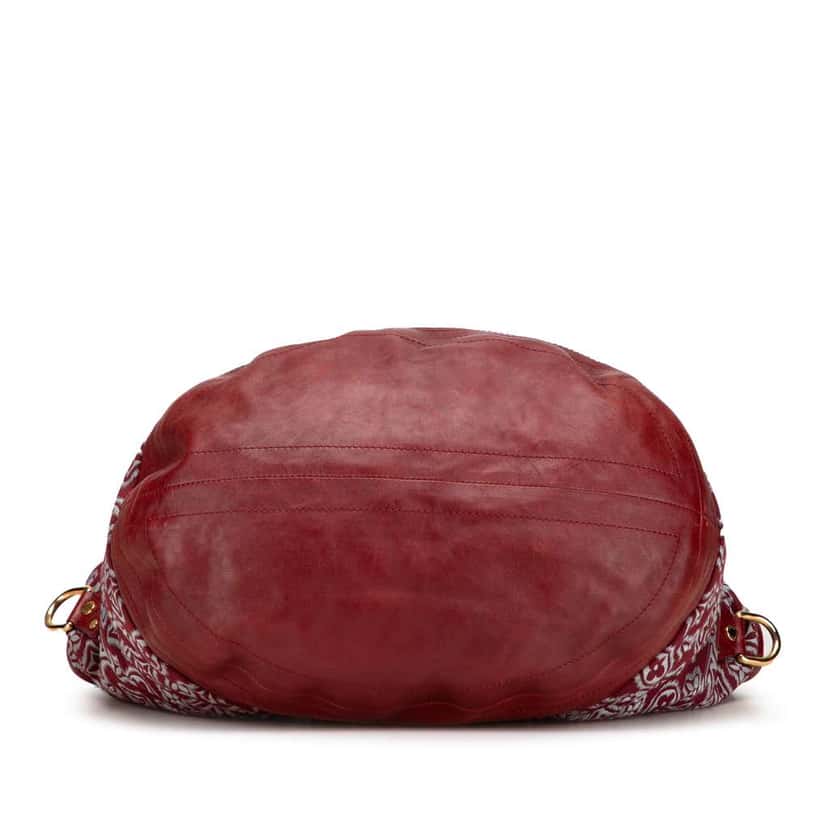 Louis Vuitton Limited Edition Monogram Jacquard Aviator Red Canvas Good condition - Inside View