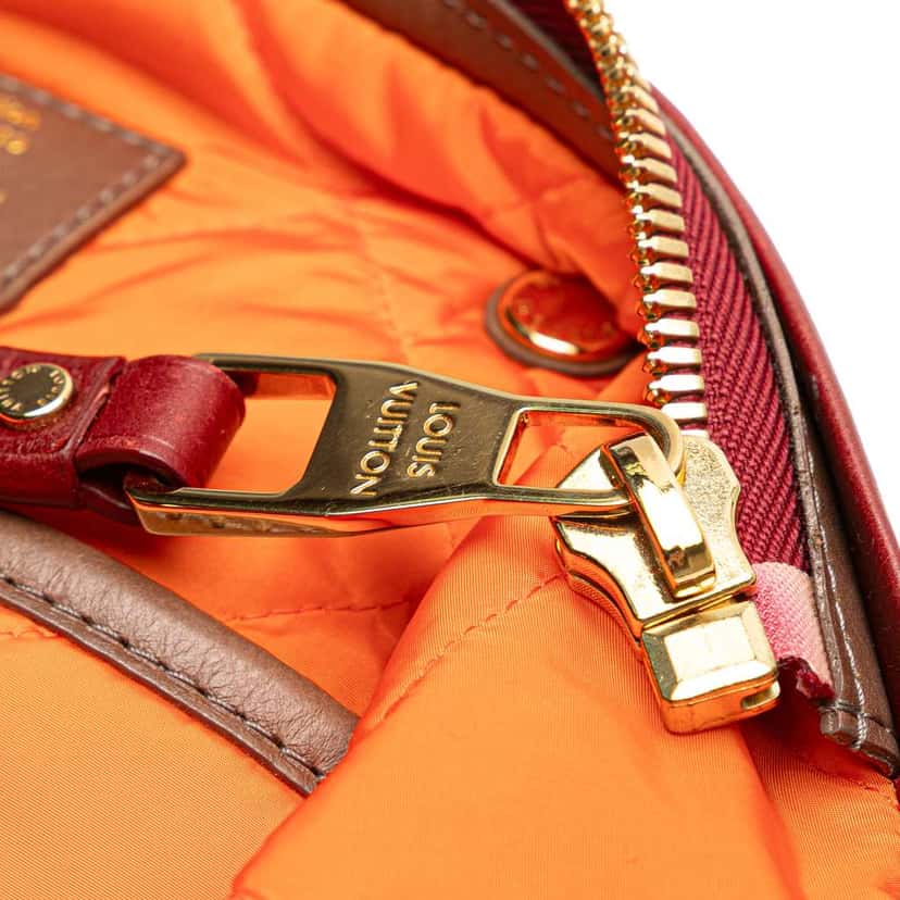 Louis Vuitton Limited Edition Monogram Jacquard Aviator Red Canvas Good condition - Box View