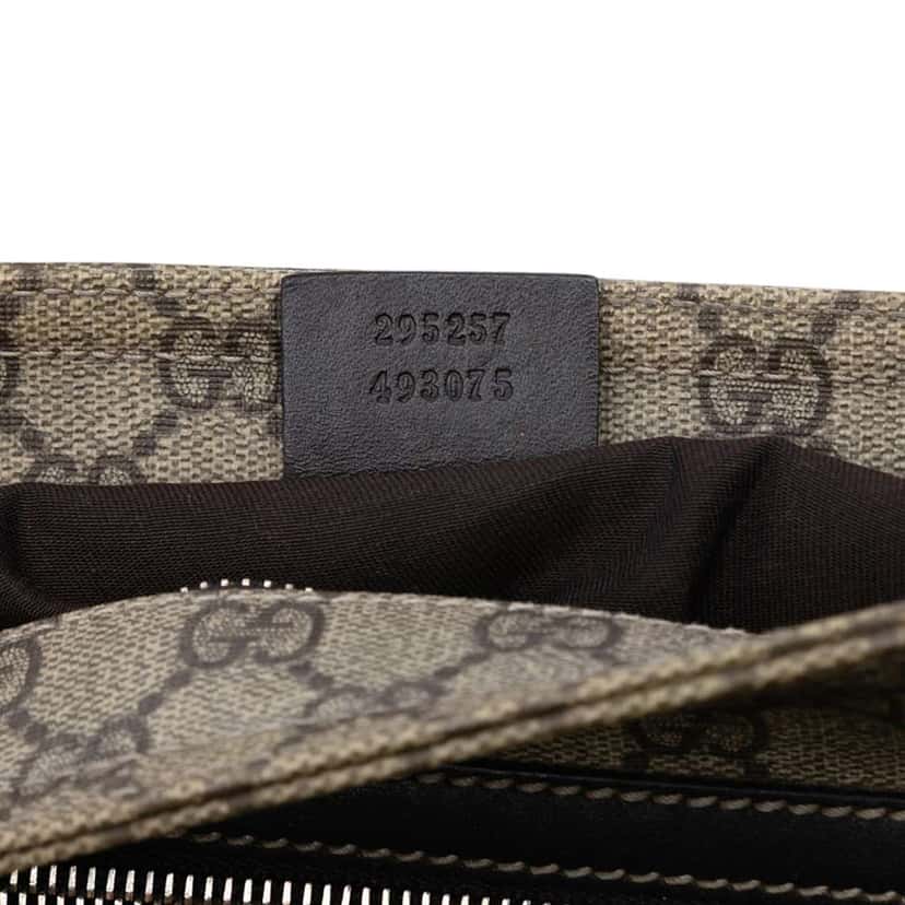 Gucci GG Supreme Crossbody Brown Canvas Good condition - Box View