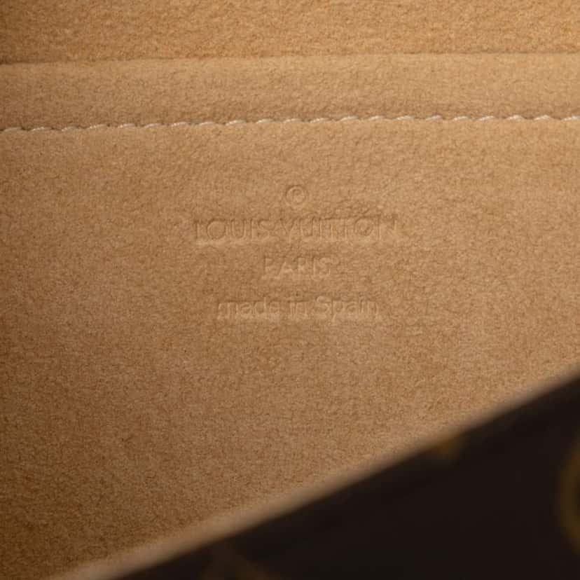 Louis Vuitton Monogram Pochette Twin GM Brown Good condition - Box View