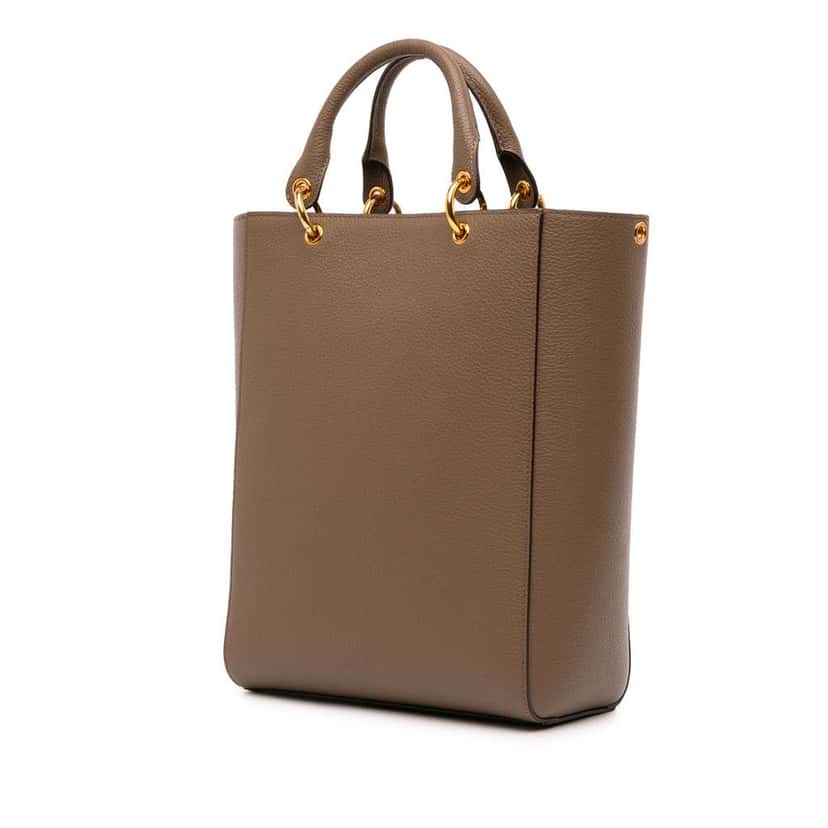 Mulberry Classic Grain Calfskin Maple Tote Brown Leather Good condition - Back View