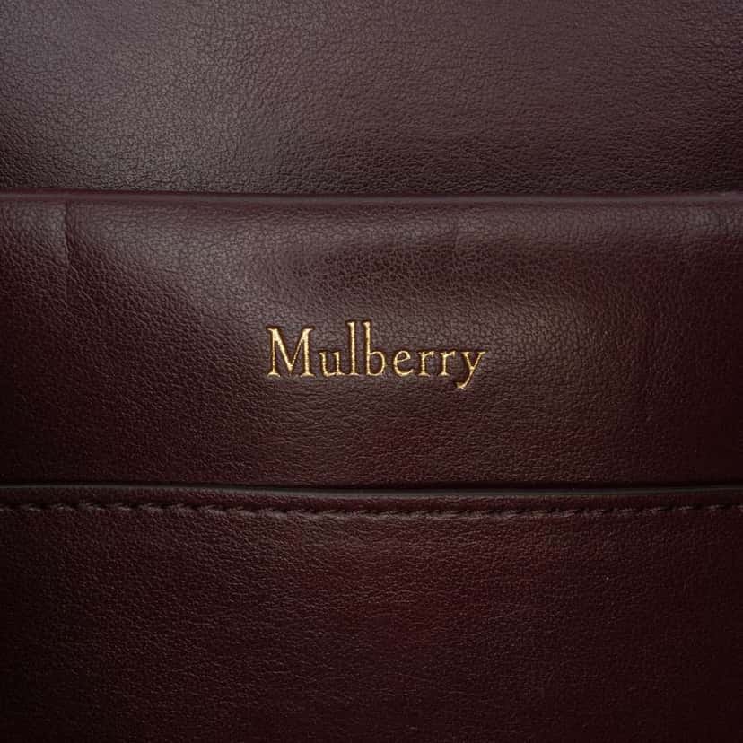 Mulberry Classic Grain Calfskin Maple Tote Brown Leather Good condition - Box View