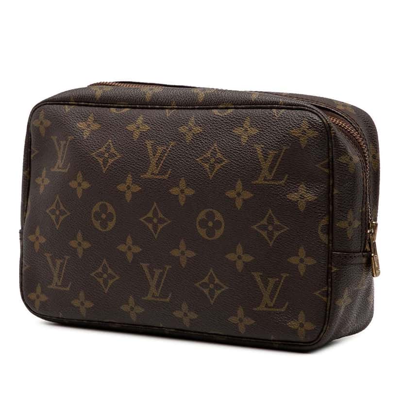Louis Vuitton Monogram Trousse Toilette 23 Brown Good condition - Back View