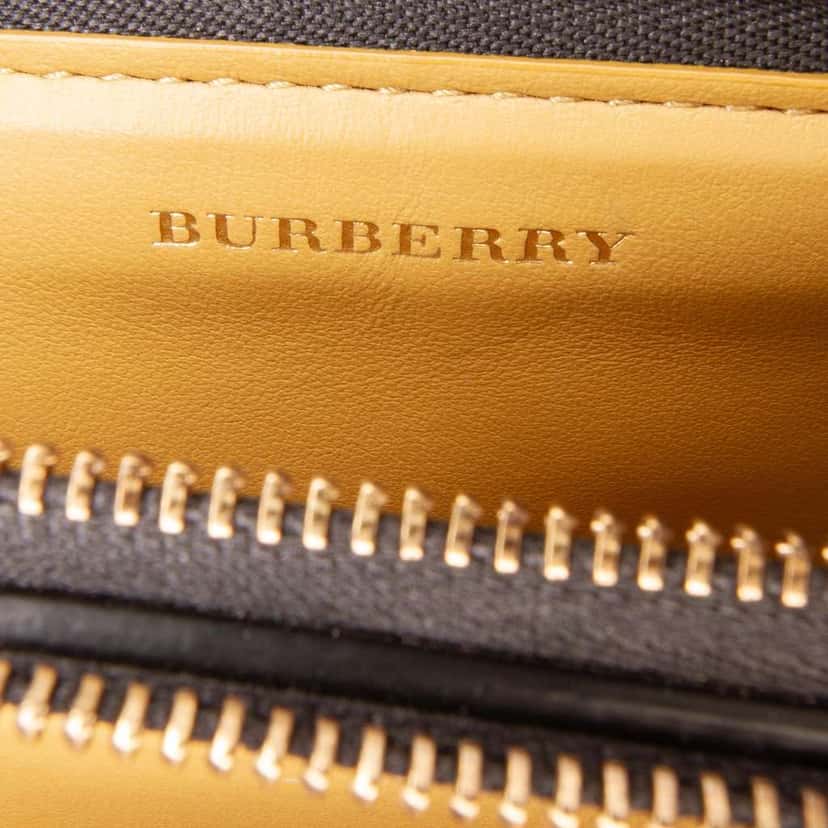 Burberry Leather Crossbody Black Leather Good condition - Box View