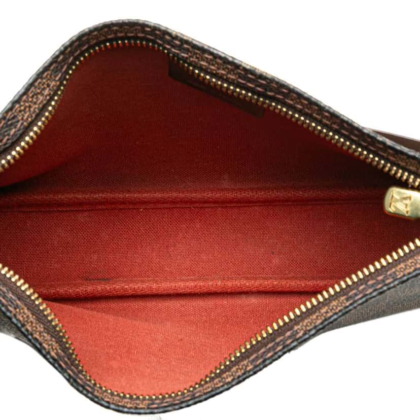 Louis Vuitton Damier Ebene Navona Brown Canvas Good condition - Model View