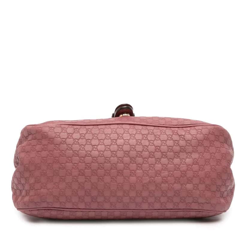 Gucci Microguccissima Sukey Crossbody Pink Leather Good condition - Inside View