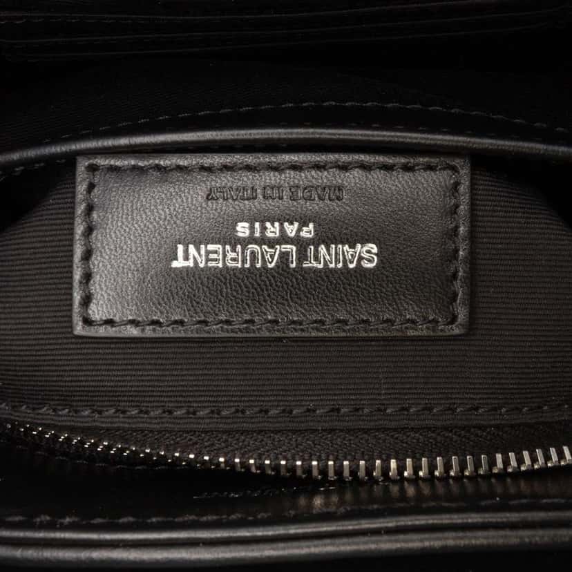 Saint Laurent Toy Leather Monogram LouLou Crossbody Black Leather Good condition - Box View