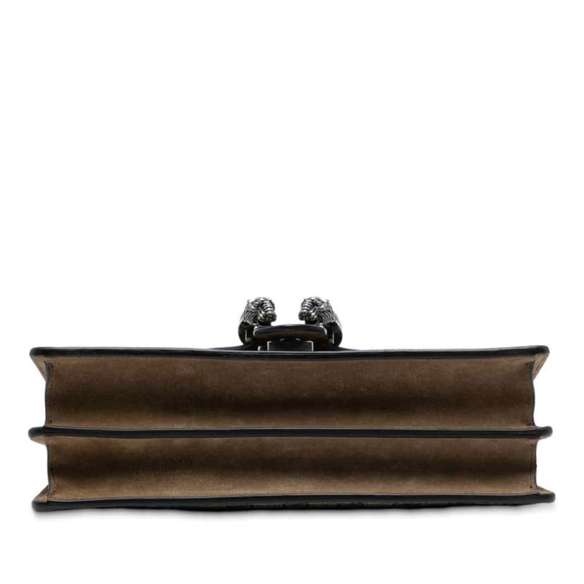 Gucci Medium GG Supreme Dionysus Shoulder Bag Brown Canvas Good condition - Inside View