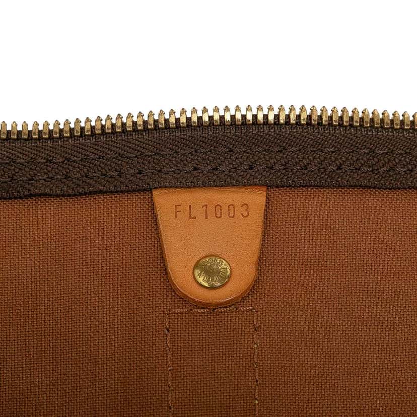 Louis Vuitton Monogram Keepall Bandouliere 55 Brown Fair condition - Box View