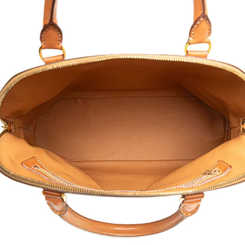 Celine Macadam Coated Canvas Dome Handbag Brown Canvas Good condition - Model View