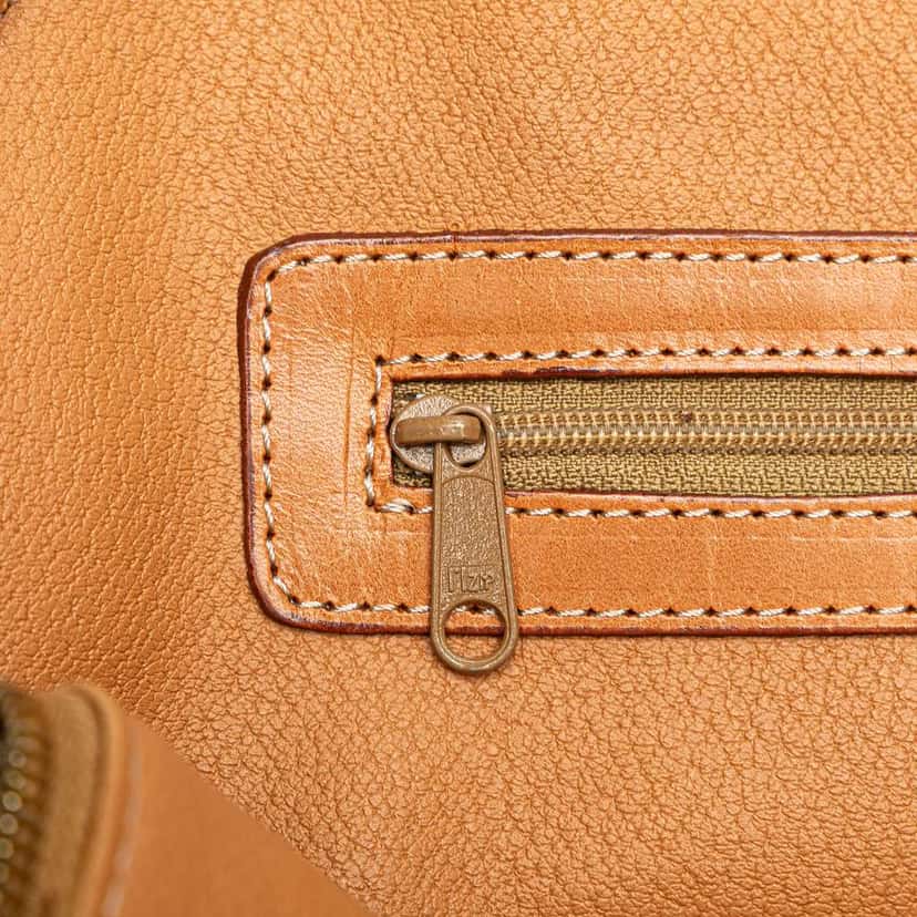 Celine Macadam Coated Canvas Dome Handbag Brown Canvas Good condition - Box View