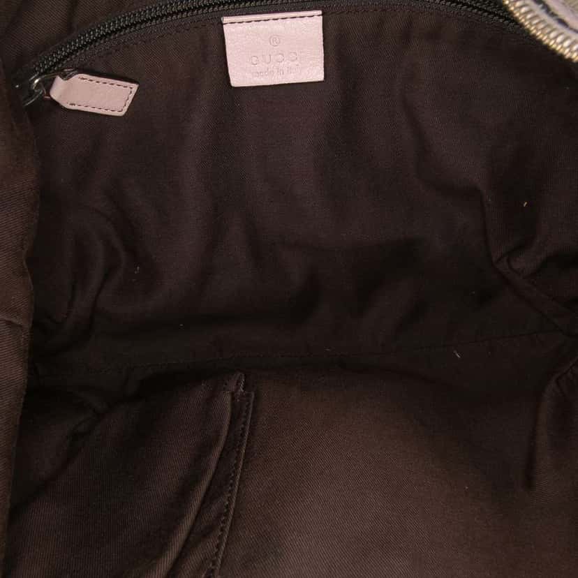 Gucci GG Canvas Web Crossbody Brown Canvas Good condition - Model View