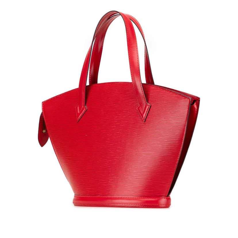 Louis Vuitton Epi Saint Jacques PM Short Strap Red Leather Good condition - Back View