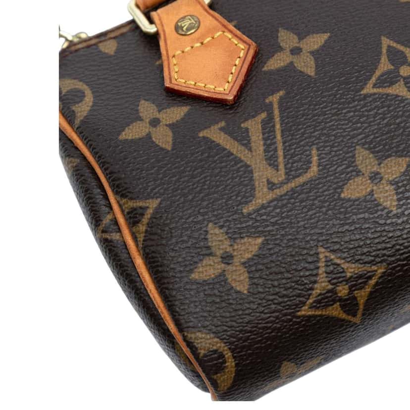 Louis Vuitton Monogram Mini Speedy HL Brown Good condition - Box View