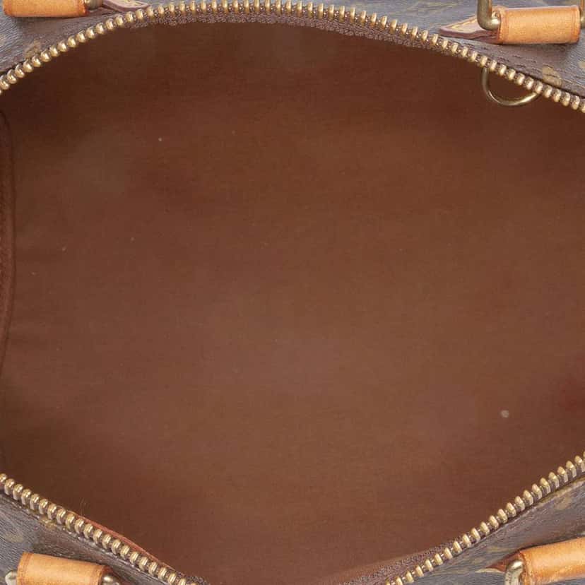 Louis Vuitton Monogram Speedy 30 Brown Good condition - Model View