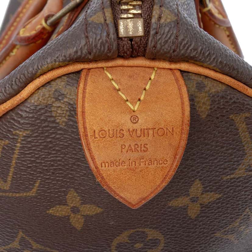 Louis Vuitton Monogram Speedy 30 Brown Good condition - Box View