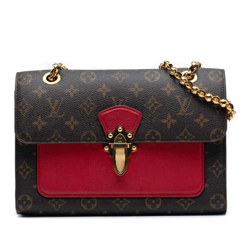Louis Vuitton Monogram Victoire Brown Good condition - Front View