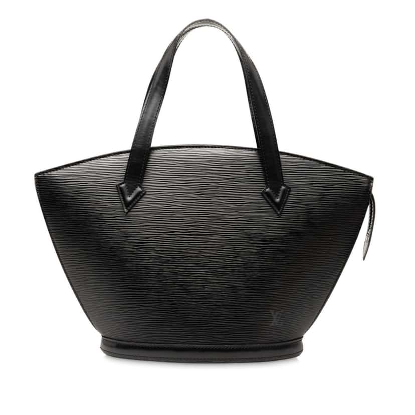 Louis Vuitton Epi Saint Jacques PM Short Strap Black Leather Good condition - Front View