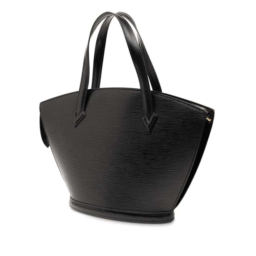 Louis Vuitton Epi Saint Jacques PM Short Strap Black Leather Good condition - Back View