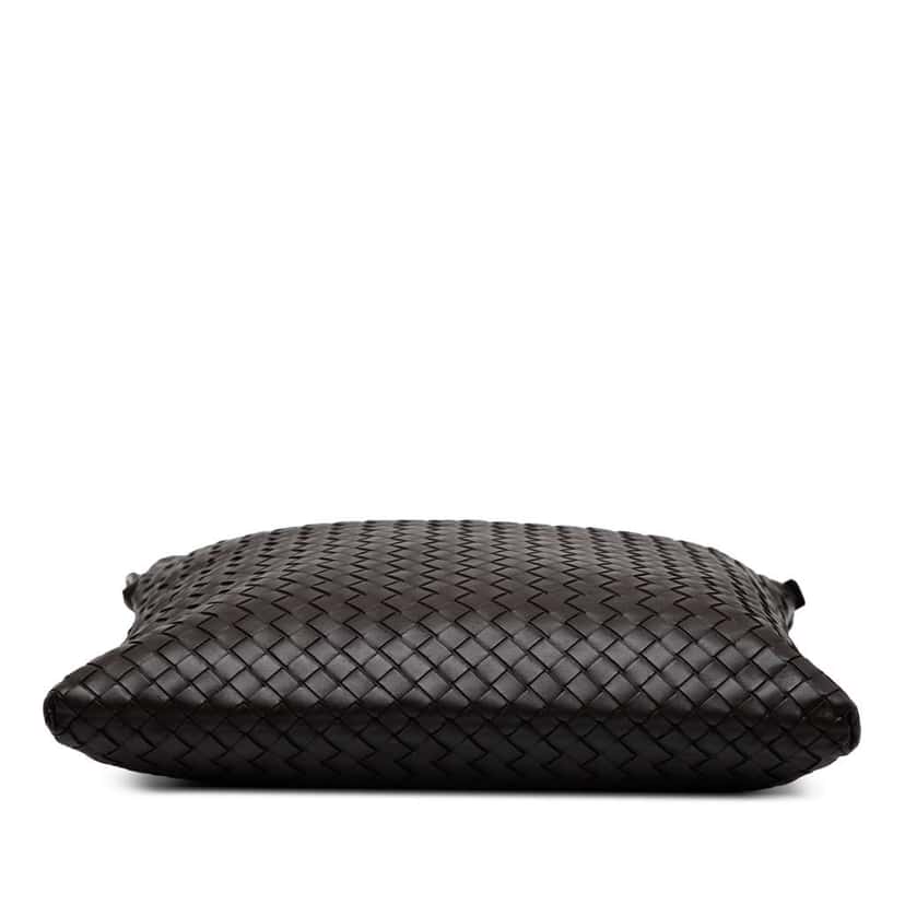 Bottega Veneta Nappa Intrecciato Crossbody Brown Leather Good condition - Inside View