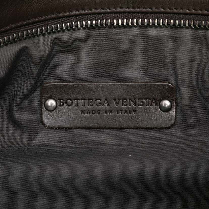 Bottega Veneta Nappa Intrecciato Crossbody Brown Leather Good condition - Box View