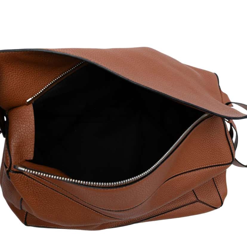 Loewe Large Calfskin Puzzle Satchel Brown Leather Very good condition - Model View