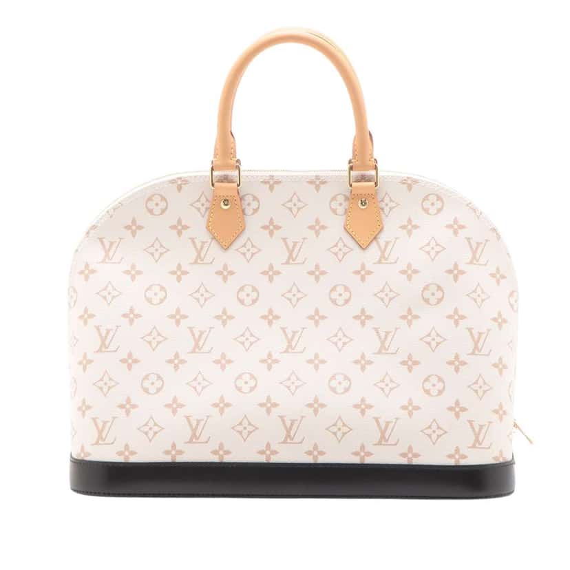 Louis Vuitton Monogram Dune Alma GM Brown Good condition - Back View