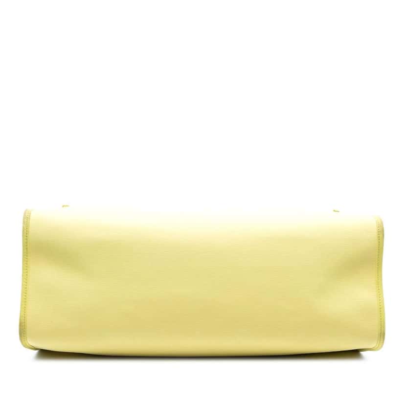 Hermès Toile Herbag Zip 39 Yellow Canvas Good condition - Inside View