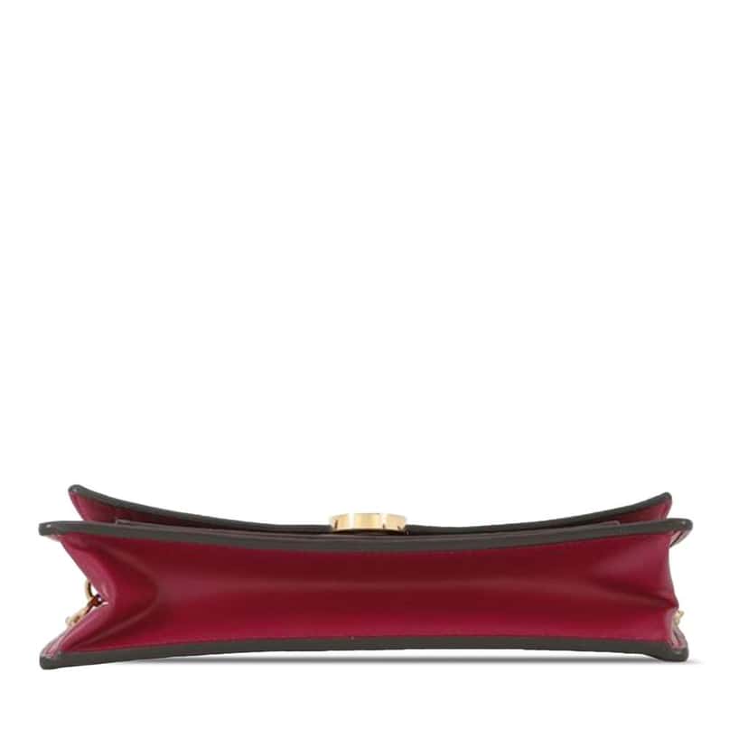 Louis Vuitton Monogram Flore Wallet On Chain Brown Good condition - Inside View