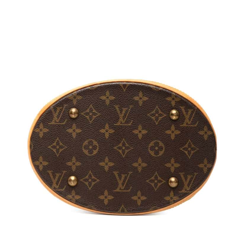 Louis Vuitton Monogram Petit Bucket Brown Good condition - Inside View