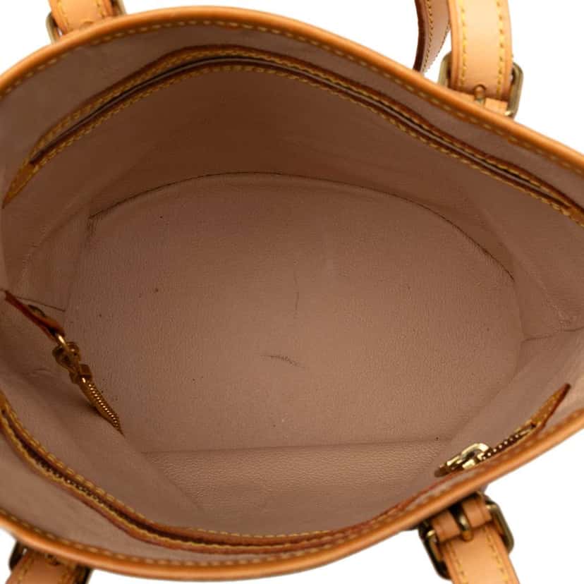Louis Vuitton Monogram Petit Bucket Brown Good condition - Model View