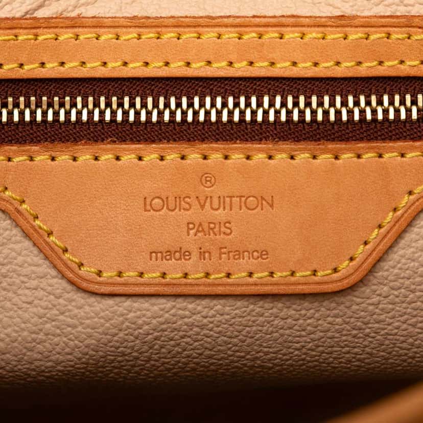Louis Vuitton Monogram Petit Bucket Brown Good condition - Box View