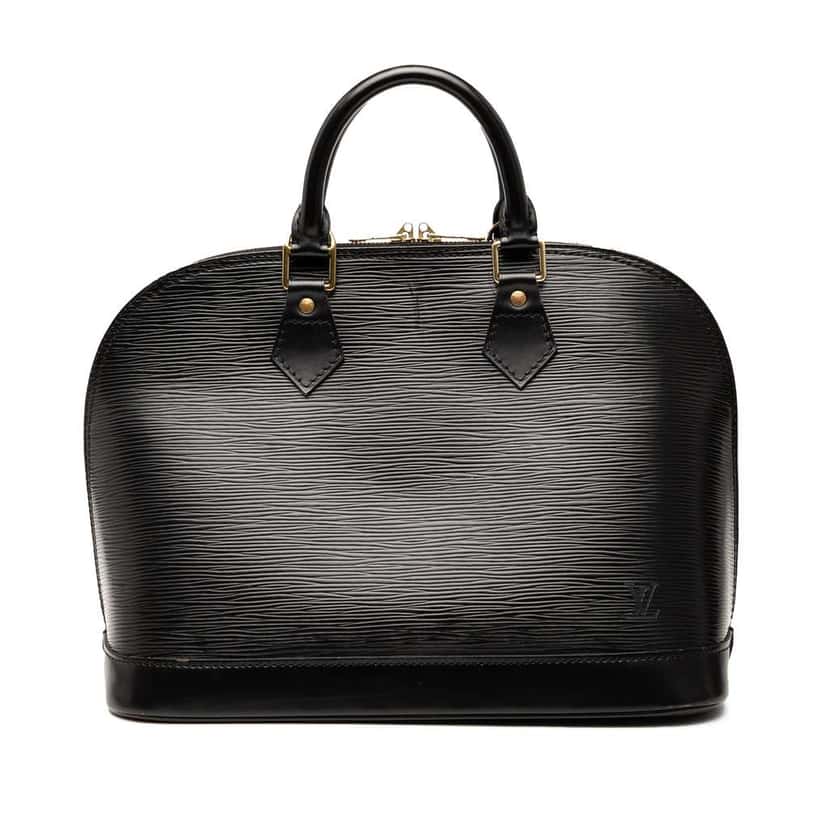 Louis Vuitton Epi Alma PM Black Leather Very good condition - Front View
