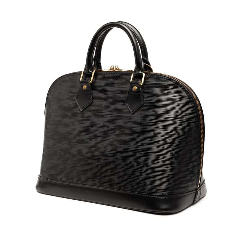 Louis Vuitton Epi Alma PM Black Leather Very good condition - Back View