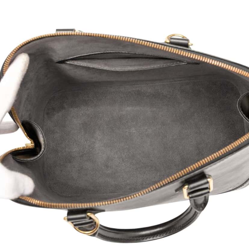 Louis Vuitton Epi Alma PM Black Leather Very good condition - Model View