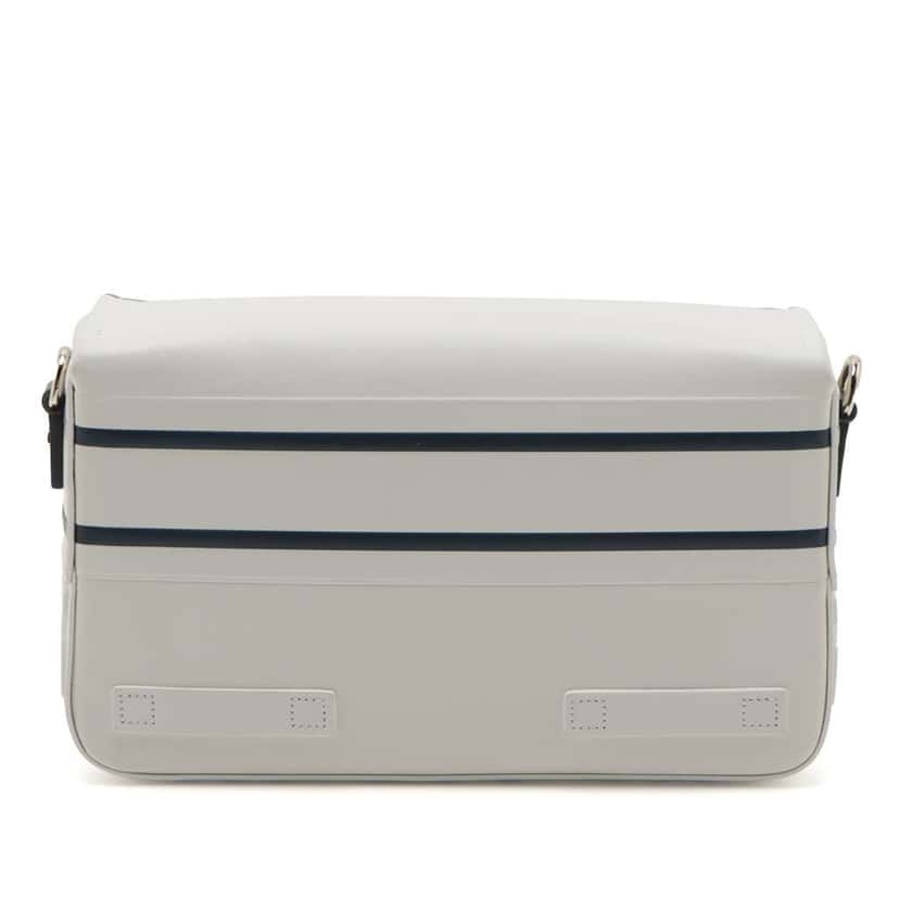 Dior Small Smooth Calfskin Embroidered Diorcamp Messenger Bag White Leather Good condition - Back View