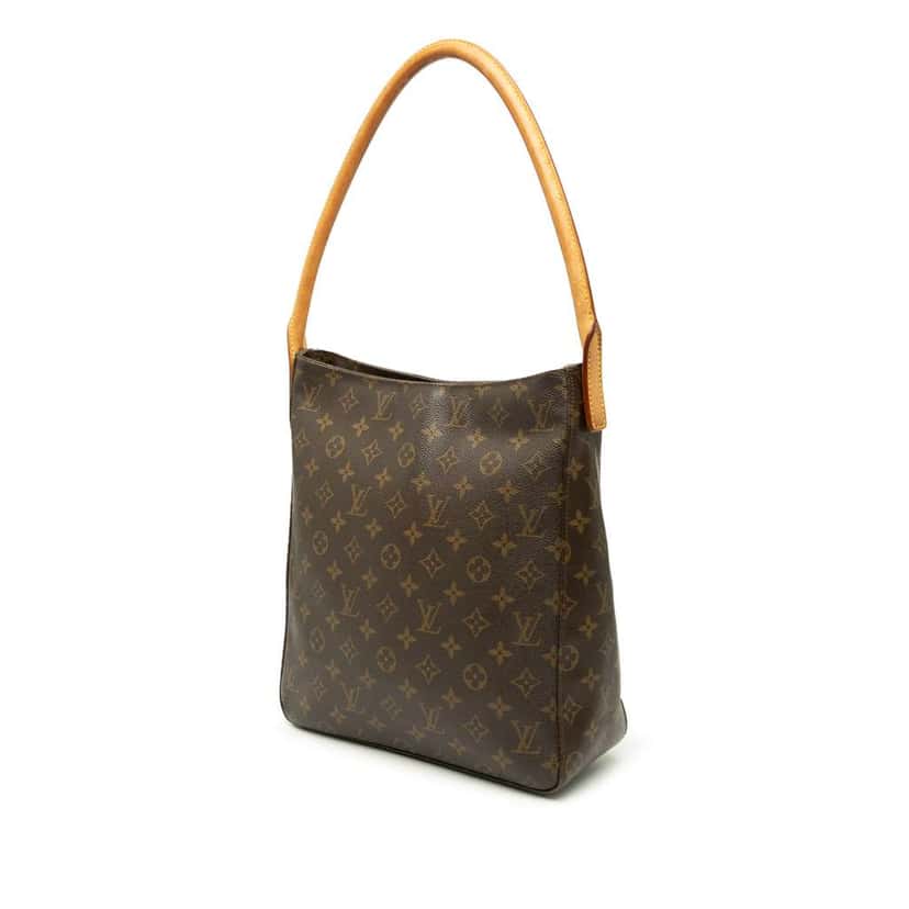 Louis Vuitton Monogram Looping GM Brown Good condition - Back View