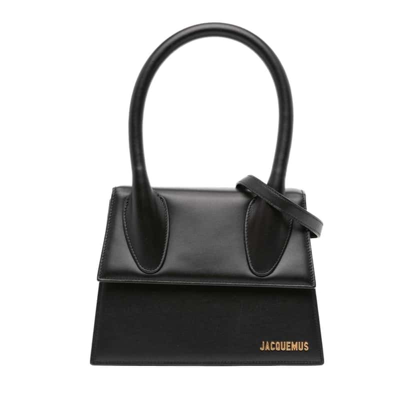Jacquemus Le Grand Chiquito Black Leather Good condition - Front View