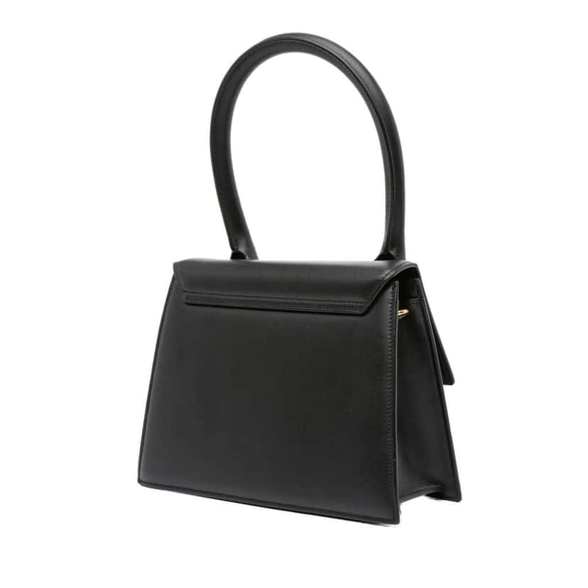 Jacquemus Le Grand Chiquito Black Leather Good condition - Back View