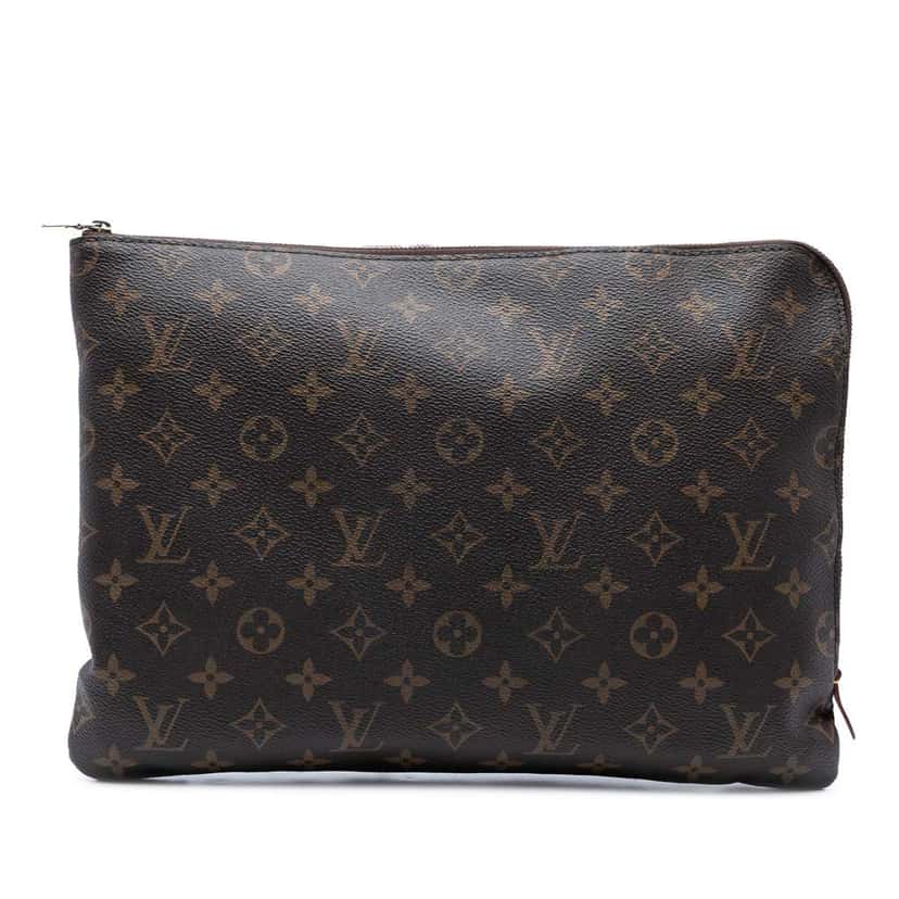 Louis Vuitton Monogram Etui Voyage MM Brown Good condition - Front View