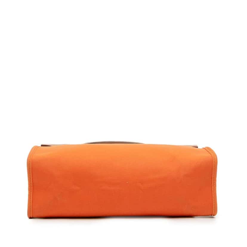 Hermès Toile Herbag Zip 31 Orange Canvas Good condition - Inside View