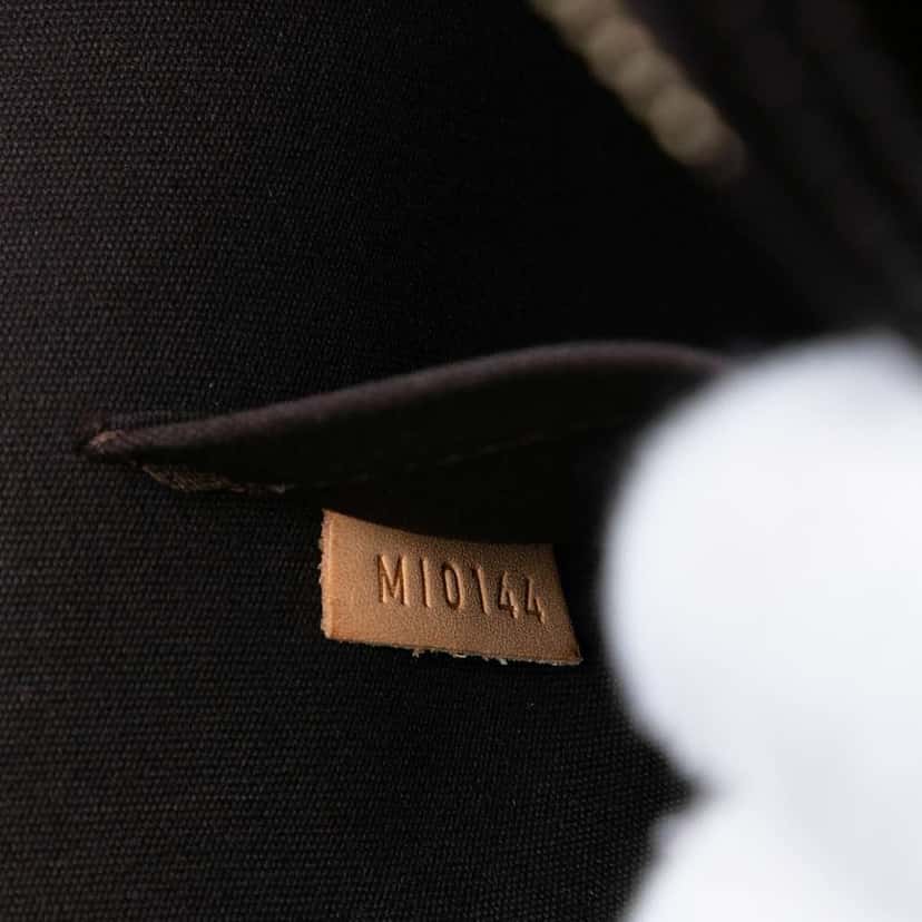 Louis Vuitton Monogram Vernis Alma BB Purple Leather Good condition - Box View